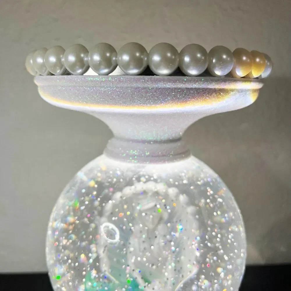 Bath‎ & Body Works Mermaid Water Globe 3-Wick Candle Holder - Picture 4 of 8
